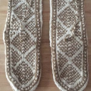 Sweater Moccasin Slippers